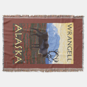 Karibu-Szene - Wrangell, Alaska Decke