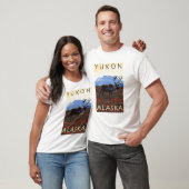 Karibu-Szene - Yukon, Alaska T-Shirt (Unisex)