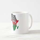 Karibu - Welcome - Swahili Kaffeetasse (VorderseiteRechts)