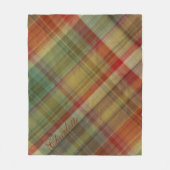 Kariert #1 Fleece Blanket (Vorderseite)