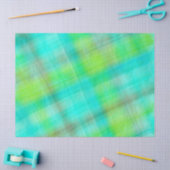 Kariert--2- Gewebepapier mit grundierter Farbe Seidenpapier (Basteln)