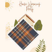 Kariert Abstraktes Tartan Paper Napkin Serviette