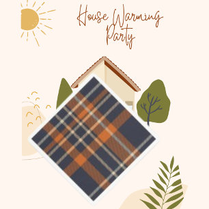 Kariert Abstraktes Tartan Paper Napkin Serviette