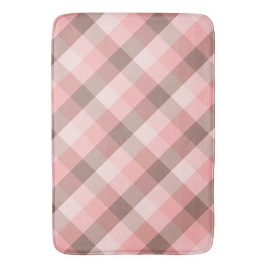 Kariert Badematte (Vorderseite Vertikal)