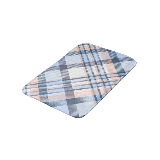 Kariert Badematte (Schrägansicht)