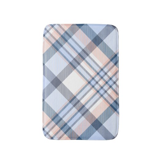 Kariert Badematte (Vorderseite Vertikal)