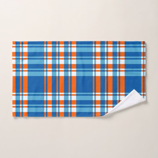 Kariert Badhandtuch Set (Handtuch)