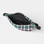 Kariert Bauchtasche (Offen)