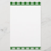 Kariert Briefpapier (Vorderseite)
