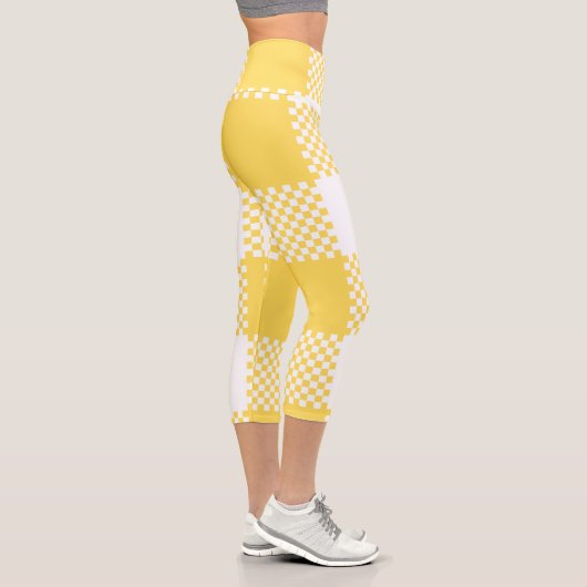 Kariert Capri Leggings (Rechts)