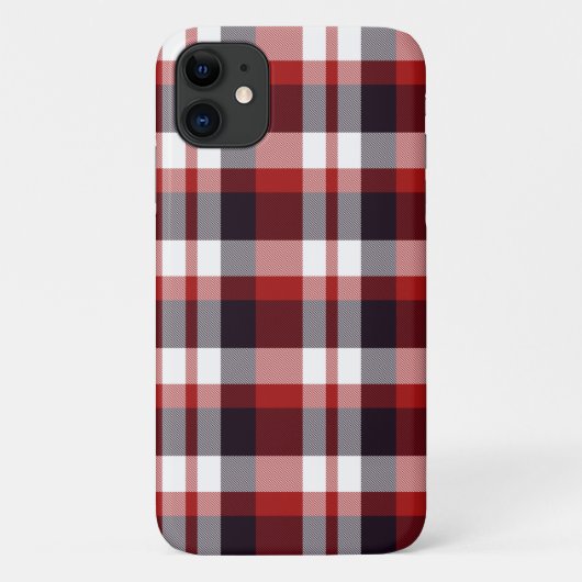 Kariert Case-Mate iPhone Hülle (Rückseite)