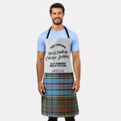 Kariert Clan Anderson Koch Tartan Schürze (Getragen)