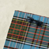 Kariert Clan Anderson Tartan Light Blue Brown Karo Strandtuch (Beispiel)