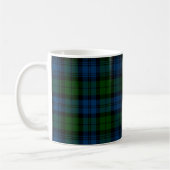 Kariert Clan Campbell Military Tartan Black Green Kaffeetasse (Links)