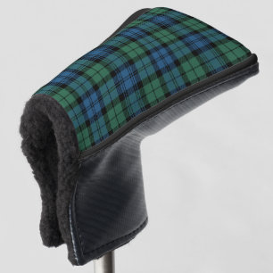Kariert Clan Campbell Tartan Green Karo Golf Headcover