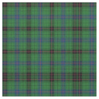 Kariert Clan Davidson Tartan Green Black Karo