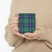 Kariert Clan Douglas Tartan Blue Green Karo Kaffeetasse