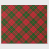 Kariert Clan Drummond Tartan Scottish Pattern Geschenkpapier (Flach)