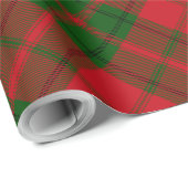 Kariert Clan Drummond Tartan Scottish Pattern Geschenkpapier (Rolleneckpunkt)
