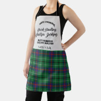 Kariert Clan Duncan Green Checkered Tartan Kitchen