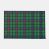 Kariert Clan Duncan Green Karo Tartan Fußmatte (Vorderseite)