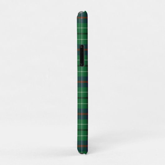 Kariert Clan Duncan Tartan Personalisiert Monogram Case-Mate iPhone Hülle (Hinten/Rechts)