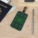 Kariert Clan Duncan Tartan Personalisiert Monogram Gepäckanhänger<br><div class="desc">Mit diesem niedlichen Clan Duncan karierte Musterdesign in einem grün,  blau und rot karierten Design zeigen Sie Ihre Leidenschaft für alles,  was Tartan ist. Fügen Sie Ihren Initial und Ihren Namen hinzu,  um ihn persönlich zu machen,  indem Sie oben auf den Link "Personalisieren" klicken</div>