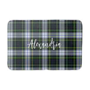 Kariert Clan Gordon Rustic Personalisiert Tartan Badematte