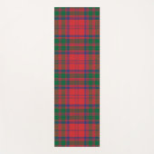 Kariert Clan Grant Red Blue Green Karo Tartan Yogamatte (Vorderseite)