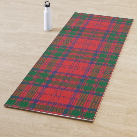 Kariert Clan Grant Red Blue Green Karo Tartan Yogamatte (Beispiel)