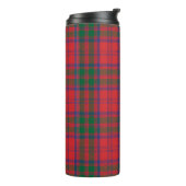 Kariert Clan Grant Tartan Blue Green Red Karo Thermosbecher (Nach links gedreht)