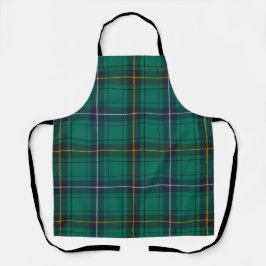 Kariert Clan Henderson Green Karo Tartan Schürze