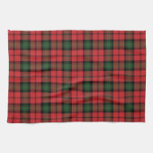 Kariert Clan Kerr Red Green Black Karo Tartan Geschirrtuch (Horizontal)