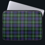 Kariert Clan MacKenzie Lila Green Gray Tartan Laptopschutzhülle<br><div class="desc">Klassischer Clan MacKenzie Tartan, lila und dunkelgrau Karo Design Notebook-Ärmel für alle, die klassische und elegante Cover für ihre wertvollen Accessoires Lieben. Das perfekte Geschenk für Familie, Vater, Ehemann oder andere besondere Geschenke, die Gelegenheiten geben, ihren Laptop irgendwo bequem zu legen. Diese Laptop-Ärmel sind in verschiedenen Größen erhältlich. TIPP: Pair...</div>