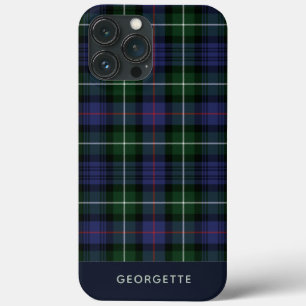 Kariert Clan MacKenzie Lila Tartan Personalisiert Case-Mate iPhone Hülle