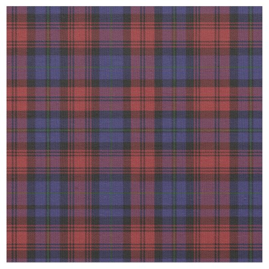 Kariert Clan MacLachlan Tartan Lila Black Karo Stoff (Nahaufnahme)