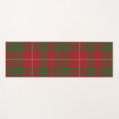 Kariert Clan MacTavish Red Green Karo Tartan Yogamatte (Vorderseite (Horizontal))