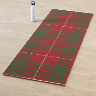 Kariert Clan MacTavish Red Green Karo Tartan Yogamatte