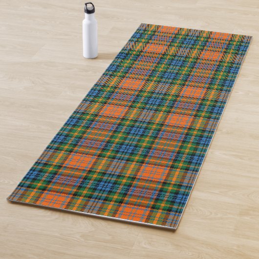 Kariert Clan Murray Orange Blue Green Karo Tartan Yogamatte (Beispiel)
