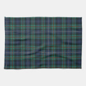Kariert Clan Robertson Tartan Green Lila Karo Geschirrtuch (Horizontal)