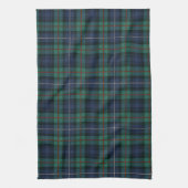 Kariert Clan Robertson Tartan Green Lila Karo Geschirrtuch (Vertikal)