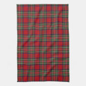 Kariert Clan Stewart Red Green Blue Karo Tartan Geschirrtuch (Vertikal)