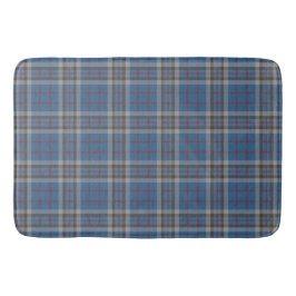 Kariert Clan Thompson Gray Blue Karo Tartan Badematte