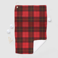Kariert Clan Wallace Red Black Karo Tartan
