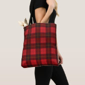 Kariert Clan Wallace Tartan Black Red Karo Tasche (Von Nahem)