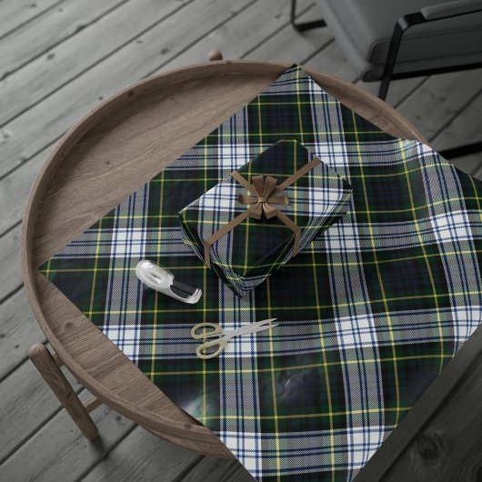 Kariert Classic Clan Gordon Rustikaler Tartan Geschenkpapier