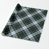 Kariert Classic Clan Gordon Rustikaler Tartan Geschenkpapier (Ungerollt)