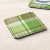 Kariert Cork Untersetzer (Linke Seite)