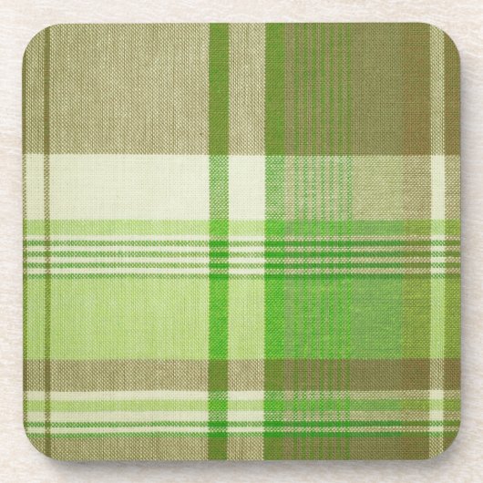 Kariert Cork Untersetzer (Vorderseite)