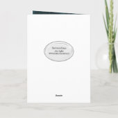 kariert danke karte (Rückseite)